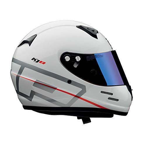 Omp KJ8 Evo Cmr biały kask XS Karting