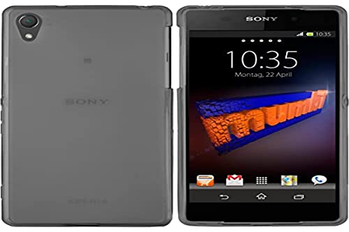 mumbi etui na telefon komórkowy kompatybilne z Sony Xperia Z2, przezroczyste, czarne