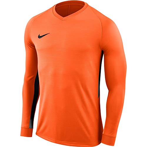 NIKE Nike Tiempo Premier koszulka męska pomarańczowa pomarańczowy/czarny (Safety Orange/Black) XL 894248-815