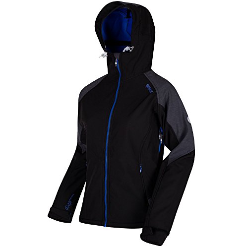 Regatta Desoto III damska kurtka softshell, rozmiar: 40, kolor: czarny RWL144_28P_Taille 14