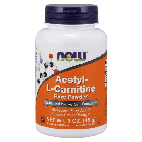 Now Foods Acetyl L-Carnitine- Proszek- 85g