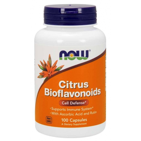 Now Foods Citrus Bioflavonoids- Bioflawonoidy Cytrusowe 700mg- 100 Kapsułek