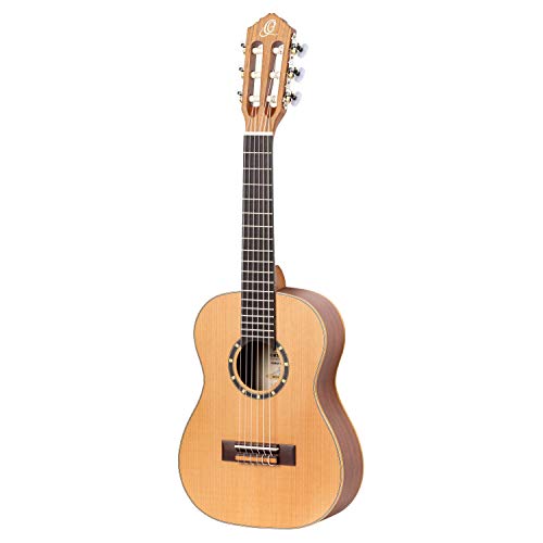 Ortega Guitars Family Series gitara koncertowa 1/4 Lefty - naturalny cedr, w zestawie walizka (R122-1/4-L) R122-1/4-L