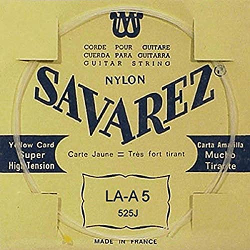 Savarez Struny do klasycznej gitary Traditional Concert 525J pojedyncze struny - La5w wysoka - odpowiednie do 520J CSA 525J