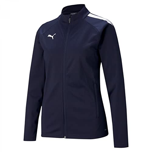 Puma Teamliga damska kurtka treningowa Peacoat White S 657252