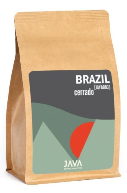 Java COFFEE Kawa ziarnista BRAZYLIA CERRADO 250g