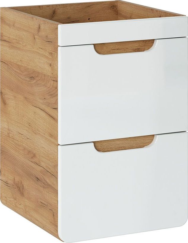 Elior Szafka pod umywalkę z szufladami Borneo 11X - Biały