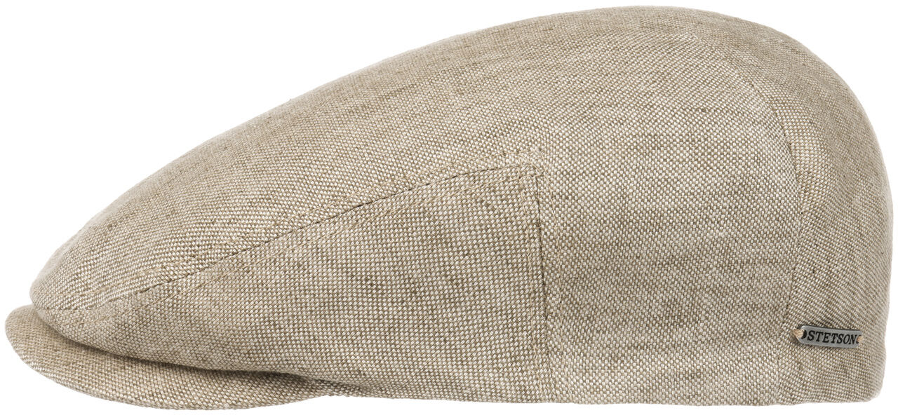 Płaski Kaszkiet Just Linen by Stetson, beżowy, 55 cm
