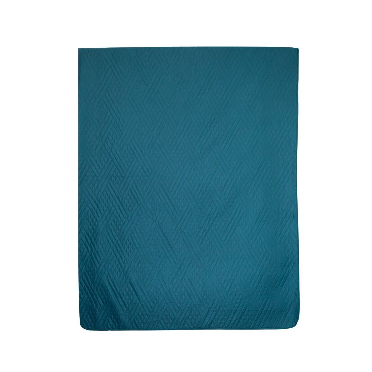 Narzuta Boni turkusowa 200 x 220 cm z poszewką 40 x 40 cm