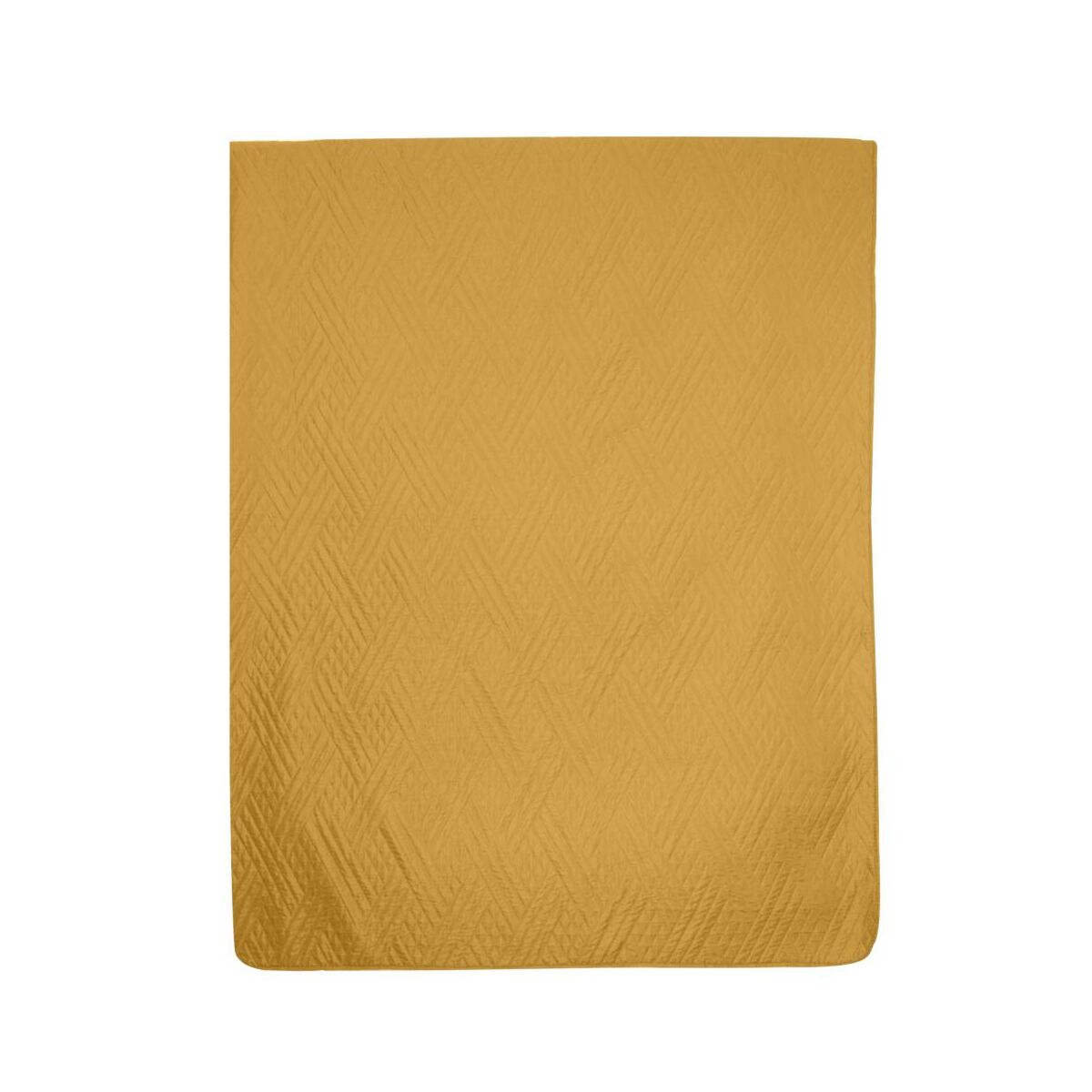 Narzuta Boni musztardowa 170 x 210 cm