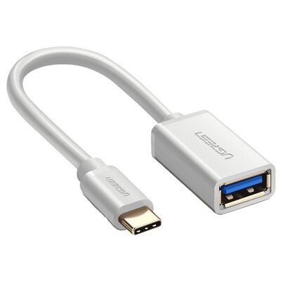 UGREEN UGREEN Adapter UGREEN 30702 (USB 3.0 typu C - USB 2.0 ; 0,15m; kolor biały) 2_223236