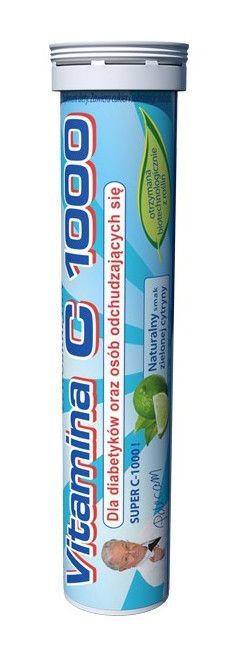 UNIPHAR SP Z O.O. Witamina C 1000 Dla Osób Odchudzających Się 20 Tabletek