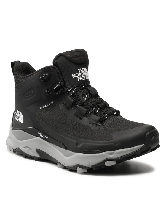 The North Face Damskie buty trekkingowe Vectiv Exploris Futurelight, TNF Black/Meld Grey, 37,5 EU