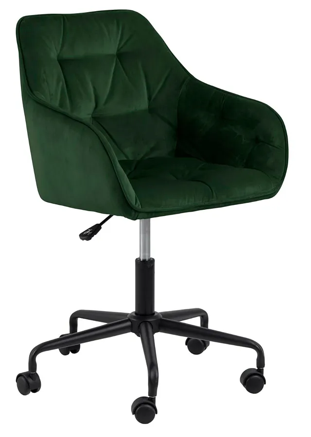 Zielone krzesło do biurka R6-G86