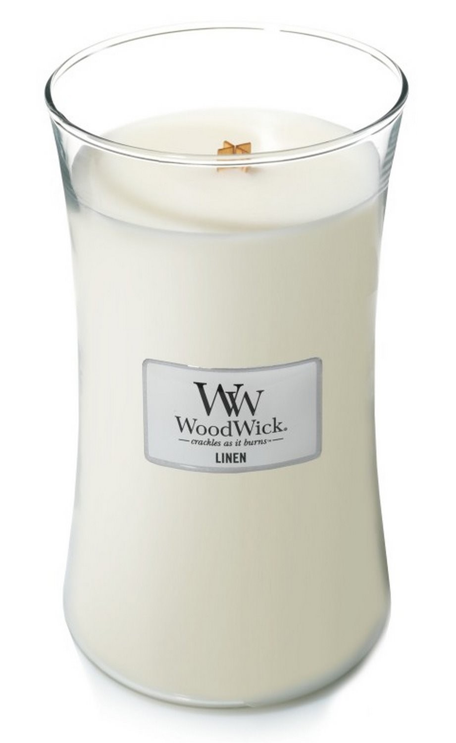 WoodWick Linen Świeca Duża 610 g