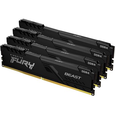 Kingston Fury Beast DDR4 16 GB 3200MHz CL16 KF432C16BBK4/16 KF432C16BBK4/16