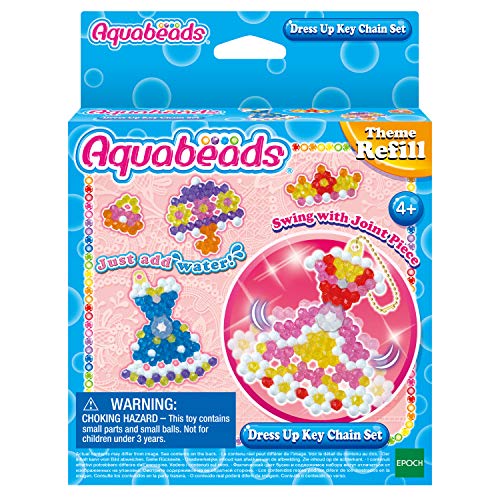 Aquabeads Aquabeads Refill sukienka imprezowa, kreatywna aktywność, 31362, wielokolorowa, rozmiar uniwersalny AB31362