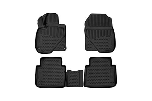 Novline EXP.ELEMENT3D1840210k dopasowane dywaniki gumowe premium - Honda CR-V, SUV - rok: 17-20, czarne