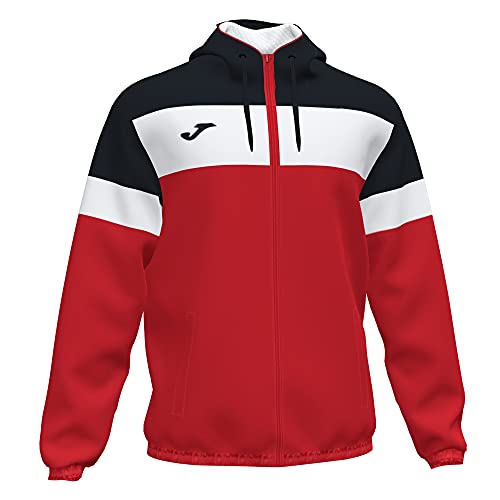 Joma Crew IV Rainjacket Red-Black