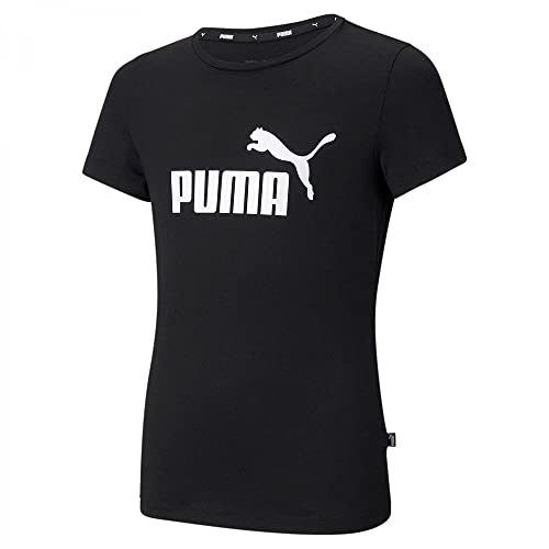 Puma Koszulka dziewczęca Ess logo G Czarny 152 587029