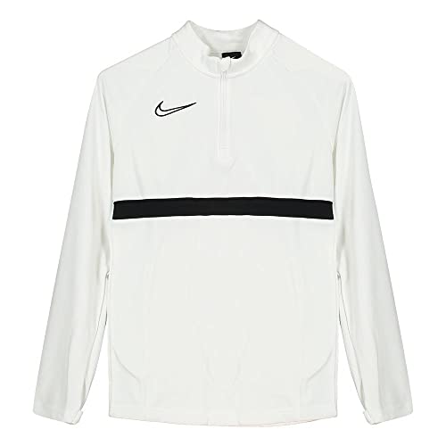 Nike Unisex dzieci Acd21 Dril Top Y Nk Dry Acd21 wiertło górne Biały/czarny/czarny 8-10 Years CW6112-100