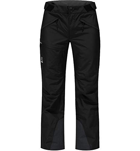Haglöfs Haglöfs Spodnie narciarskie damskie Lumi Form Pant wodoodporne, wiatroszczelne, oddychające True Black S S 604623
