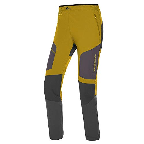 Trango Trango Spodnie damskie Pant. Largo Araille żółty musztardowy/antracyt L PC008354