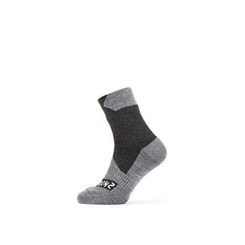 SealSkin SealSkin Unisex All Weather Ankle skarpety unisex szary czarny/szary L 11100060010130-101-L