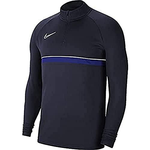 Nike Unisex dzieci Acd21 Dril Top Y Nk Dry Acd21 wiertło górne Obsidian/biały/królewski niebieski/biały 10-12 Years CW6112-453