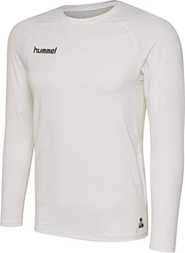 Hummel Hummel Męska koszulka Hml First Performance Jersey L/S biały biały S 204502-9001