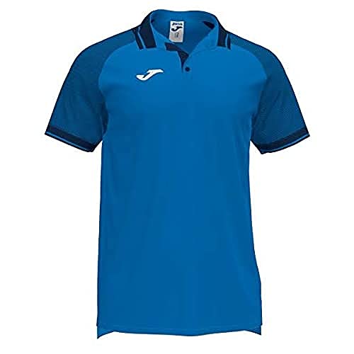Joma Joma Męska koszulka polo Essential II niebieski niebieski (Royal-marino) XS 101509.703