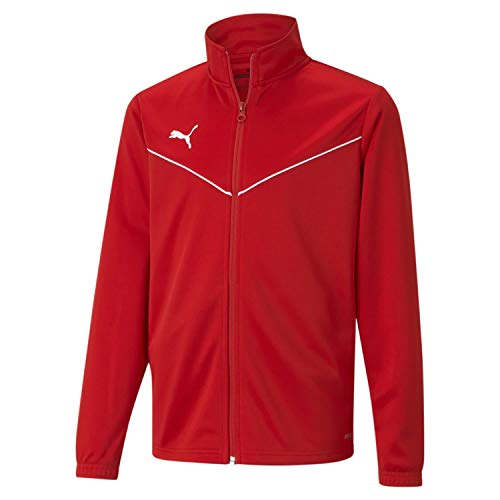 Puma Bluza chłopięca Teamrise Training Poly Jacket czerwony Red White 128 657393