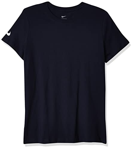 NIKE Nike Damska koszulka Team Club 20 Tee T-Shirt niebieski obsydianowy/biały M CZ0903-451