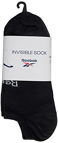Reebok Skarpety unisex Cl Fo Invisible Sock 3p czarny czarny XS GG6679