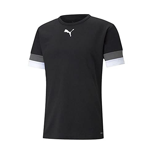 PUMA PUMA Koszulka męska Teamrise Jersey Puma Black-smoked Pearl-puma White XL 704932