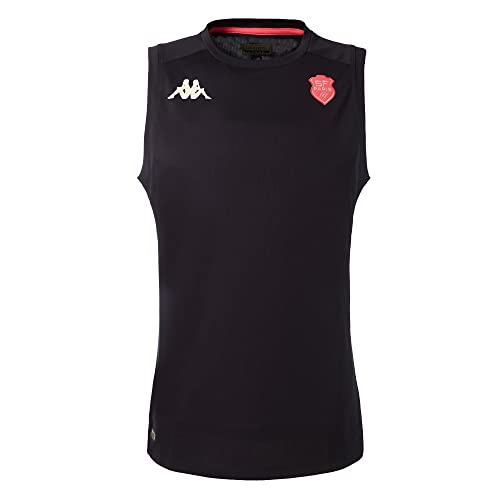 Kappa Męski Tank top Abriz Pro 4 SFP, granatowy, różowy, 3XL 311B2FW