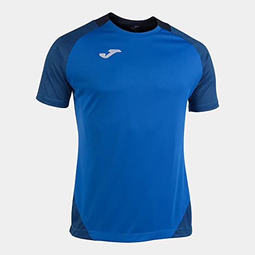 Joma Koszulka męska Essential Ii Equip M/C niebieski niebieski (Royal-marino) XS 101508.703