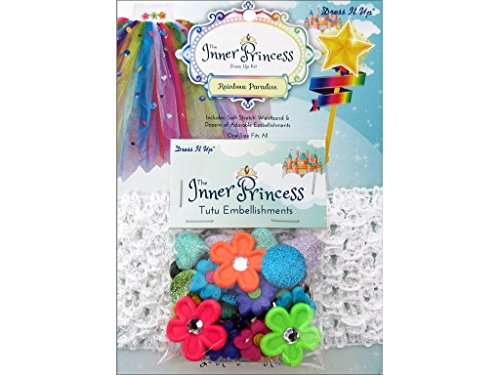Jesse James wewnętrzna księżniczka sukienka IT Up Kit Rainbow Paradise, akryl, wielokolorowy 519105