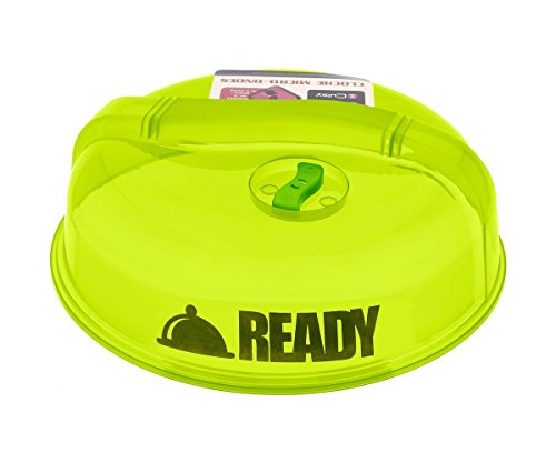 CMP IBERICA CMKB5576 TAPA MICROONDAS średnica 25,5 cm, polipropylen, czerwony/przezroczysty/fioletowy/zielony, jeden rozmiar