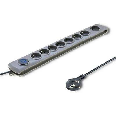 QOLTEC Listwa antyprzepięciowa Quick Switch 8 Gniazd 3m (50168)