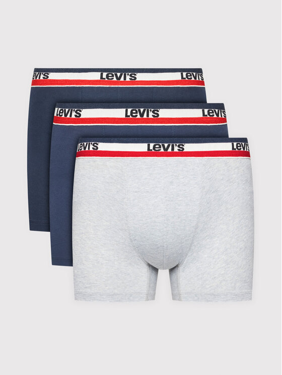 Levi's Komplet 3 par bokserek 100002870 Kolorowy