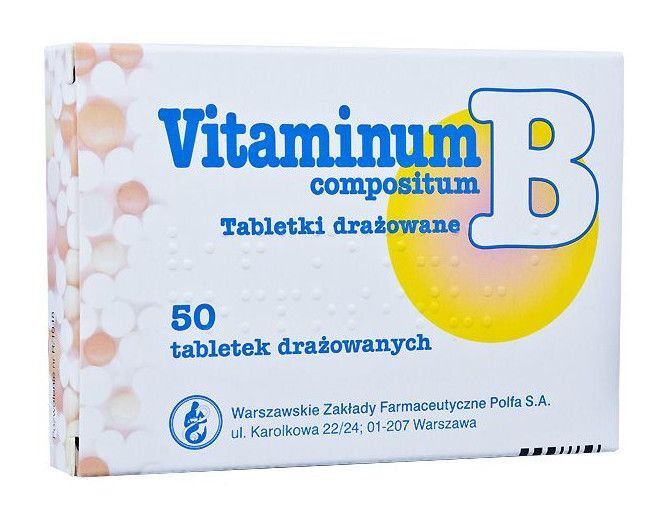 TEVA VITAMINUM B COMPOSITUM 50 tabl.