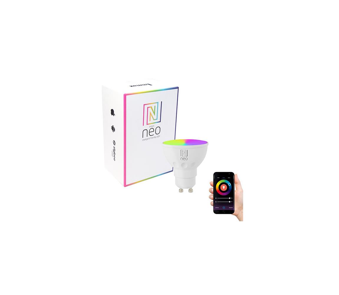 Immax NEO 07724L - LED RGB Ściemniana żarówka GU10/5,5W/230V Wi-Fi