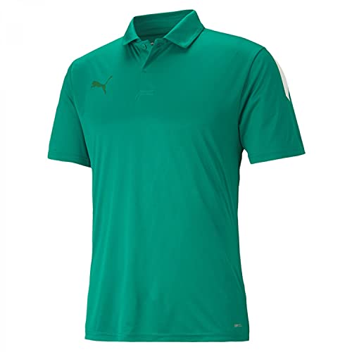 Puma Męska koszulka polo Teamliga Sideline Pepper Green White XXL 657257