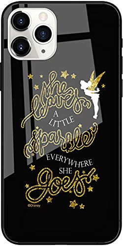 ERT GROUP etui na telefon Apple Iphone 11 PRO, case oryginalny i oficjalnie licencjonowany przez Disney, wzór Tinker Bell 002, wykonany z hartowanego szkła, optymalnie dopasowany, etui ochronne