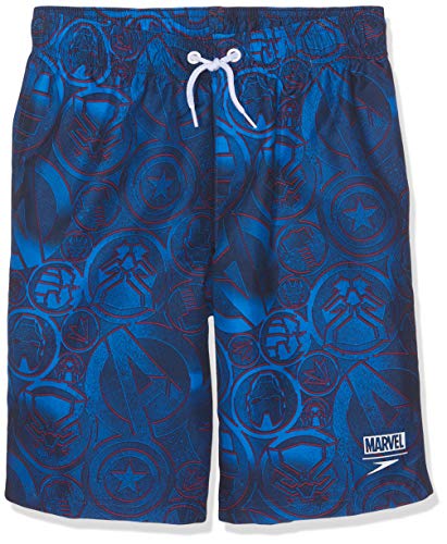 Speedo chłopięca Marvel Avengers Marvel Avengers Avengers Neon Blue/Lava Red S