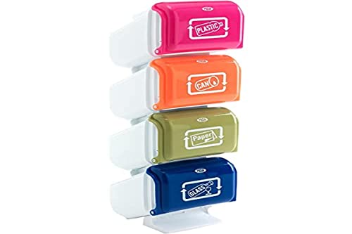 Special Outdoor tomasucci Pillar kosz na śmieci do segregacji śmieci, plastica, kolorowy 2415_multicolore