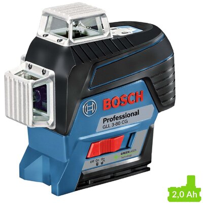 BOSCH LASER GLL 3-80 CG L-BOXX + BM1