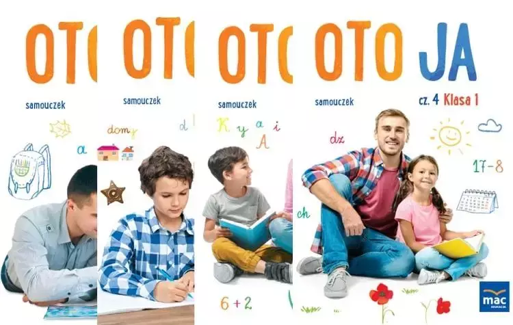 Pakiet: Oto Ja. Samouczek SP 1 cz.1-4 MAC - Karina Mucha, Anna Stalmach-Tkacz