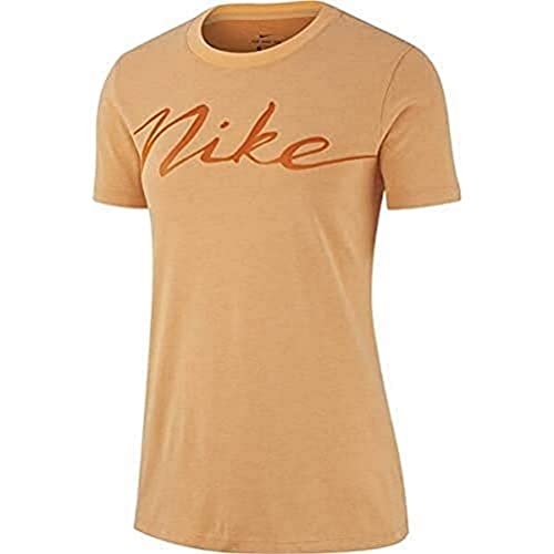 Nike T-shirt damski Dry Dfc Xdye T-shirt damski Fuel Orange/Campfire Orange S